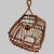 Mid-Century Modern Vintage Mid Century Italian Bamboo Pendant Ceiling Light For Sale - Image 3 of 12