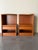 1960s Pair of Danish Modern Teak Nightstands - Mid-Century Modern Bedside Tables 1960s For Sale - Image 5 of 10