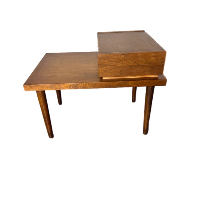 Pair of nightstands or side tables by American of Martinsville, designed by Merton Gershun. Oftentimes you will find this...