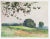 Antique 1922 Van Cortland Park New York Watercolor Painting by Egbert Cadmus For Sale - Image 4 of 5