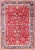 All-Over Floral Design Antique Indian Rug in Red and Blue Tones For Sale - Image 13 of 13
