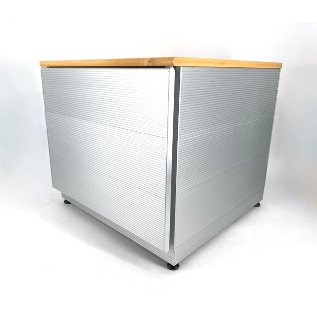 Square Cabinet with Removable Hanging File System from Caimi Export, Italy, 1980s For Sale - Image 10 of 13