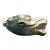Vintage Porcelain Dragon-Head Snuff Bottle – Celadon Glazed Figural Vessel For Sale