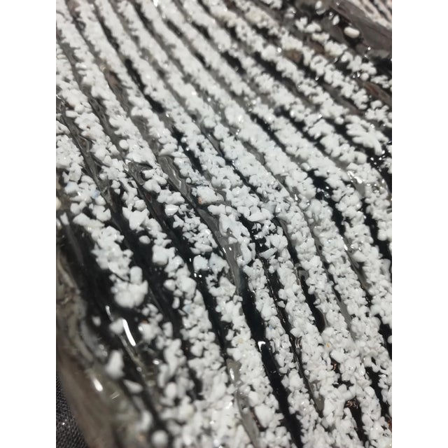 Mid-Century Modern Murano Glass Sheets Pendant Lamp For Sale - Image 12 of 18