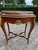 Wood 1900s French Louis XVI Mahogany Marble Side Table For Sale - Image 7 of 17