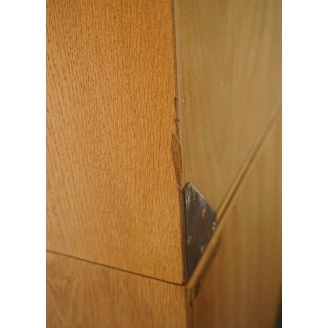Vintage Oak Bookcase by Børge Mogensen for Karl Andersson & Sons, 1960s For Sale - Image 9 of 18