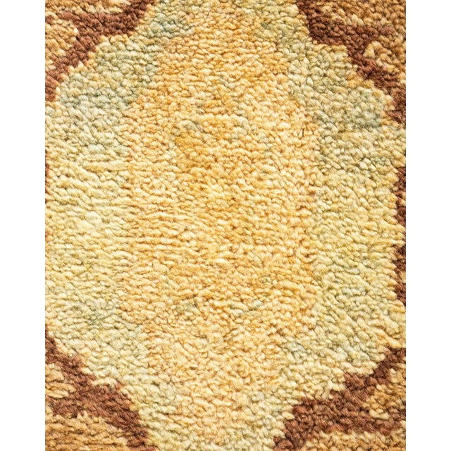 Contemporary Eclectic, One-of-a-Kind Hand-Knotted Area Rug - Red, 6' 3" x 9' 6" For Sale - Image 3 of 8