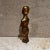 1970s 1970s Golden Oscar Art Sculpture Cycladic Figurine For Sale - Image 5 of 11