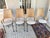 Vintage Dining Set- Wrought Iron & Resin Wicker, Glass Top Table, 4 Chairs Attributed to Arthur Umanoff for Shaver Howard For Sale In Chicago - Image 6 of 10