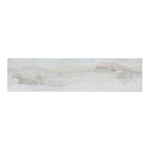 George Turner Abstract Soft Neutral Landscape Painting