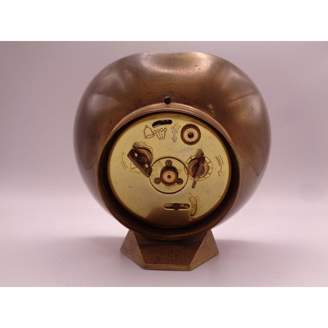 Brass 7 Rubis Alarm Clock from Kienzle International, Germany, 1950s For Sale - Image 13 of 18