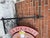 Hand painted French Country La Fournee du Boulanger (The Baker's Batch) iron double sided trade sign. The panels feature...