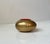 Gold Danish Modern Egg-Shaped Money Bank in Brass by Hans Bunde for Carl Cohr, 1960s For Sale - Image 8 of 9