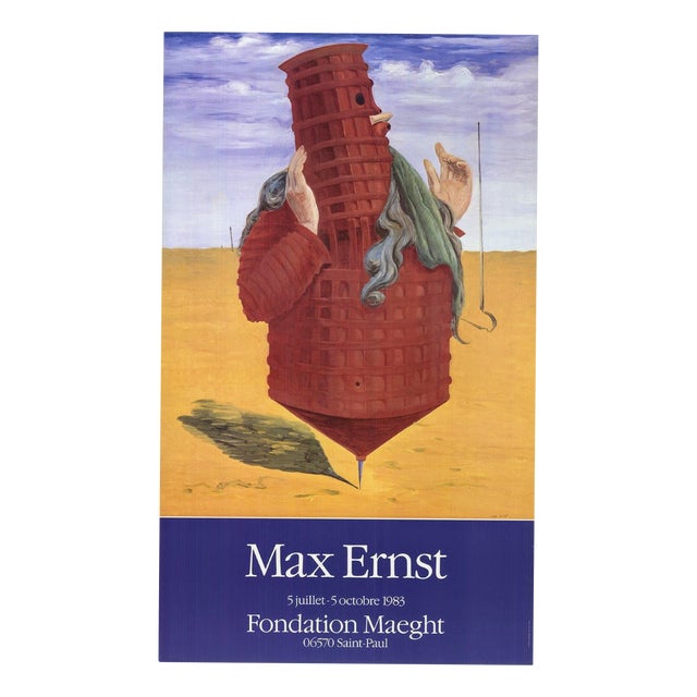 Max Ernst, Ubu Imperator, 1983, Offset Lithographic Poster For Sale