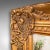 1970s Large Vintage Giltwood Decorative Mirror For Sale - Image 6 of 10