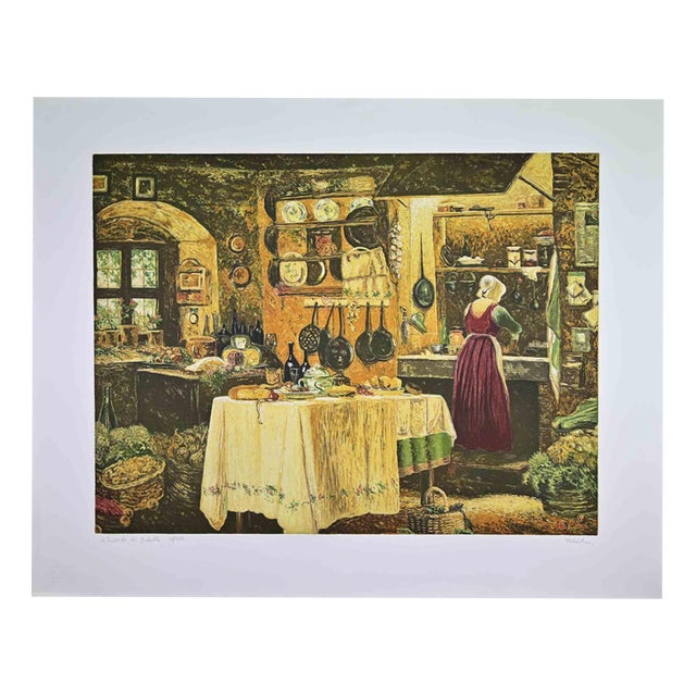 Antonio Saliola, The Triumph of Babette, 1990s, Lithograph For Sale