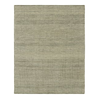 Rug & Kilim’s Contemporary Textural Rug in Tones of Green - 12x16 For Sale