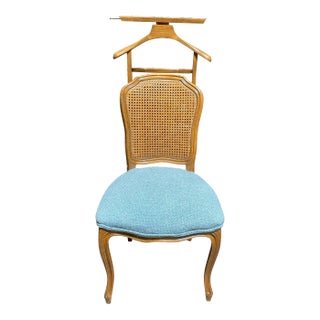 Vintage Italian Gentleman's Valet Chair C.1970 For Sale