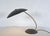 Metal Mid-Century Industrial Grey Desk Light Lamp by Christian Dell for Kaiser Idell / Kaiser Leuchten, Germany, 1960 For Sale - Image 7 of 14