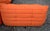 Orange Togo Sofa in Orange Microfiber Set by Michel Ducaroy for Ligne Roset, Set of 5 For Sale - Image 8 of 11