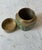Metal Antique Chinese Brass and Enamel Tea Canister For Sale - Image 7 of 7