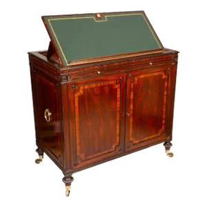 Rare Regency Mahogany Collectors / Folio Cabinet