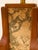 Vintage Walnut & Cork Architectural Table Lamp - Pair For Sale - Image 4 of 8