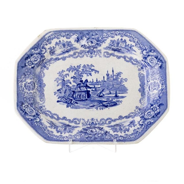 English Porcelain Serving Dish For Sale - Image 6 of 6