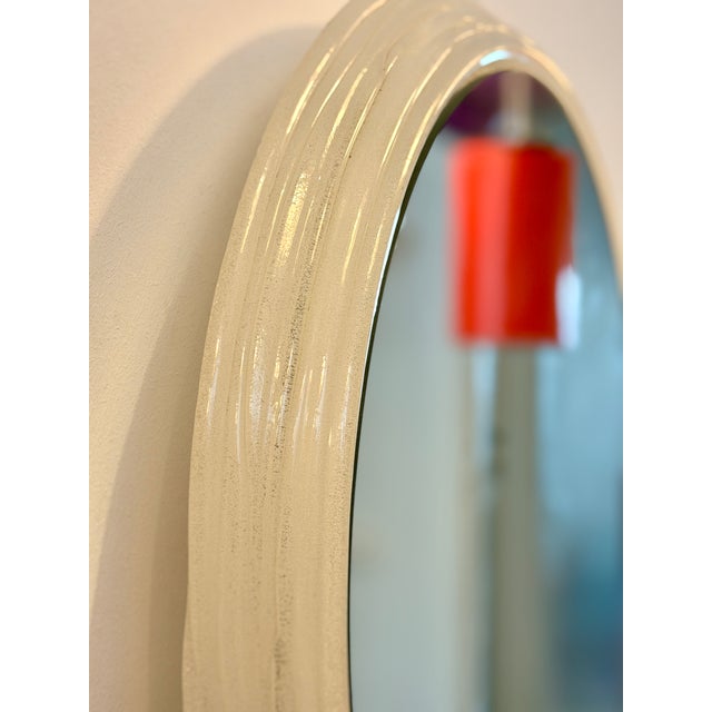Beige Mid-Century Backlit Wall Mirror from Hillebrand, Germany, 1960s For Sale - Image 8 of 13