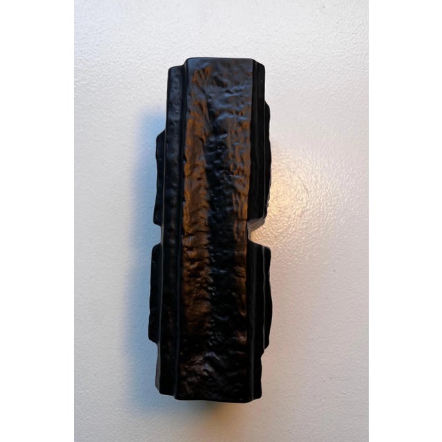 Martin Freyer Vintage German Textured Porcelain Vases - Set of 3 For Sale - Image 4 of 12