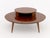 Mid-Century Modern Mahogany Circular Cocktail Table For Sale - Image 9 of 11