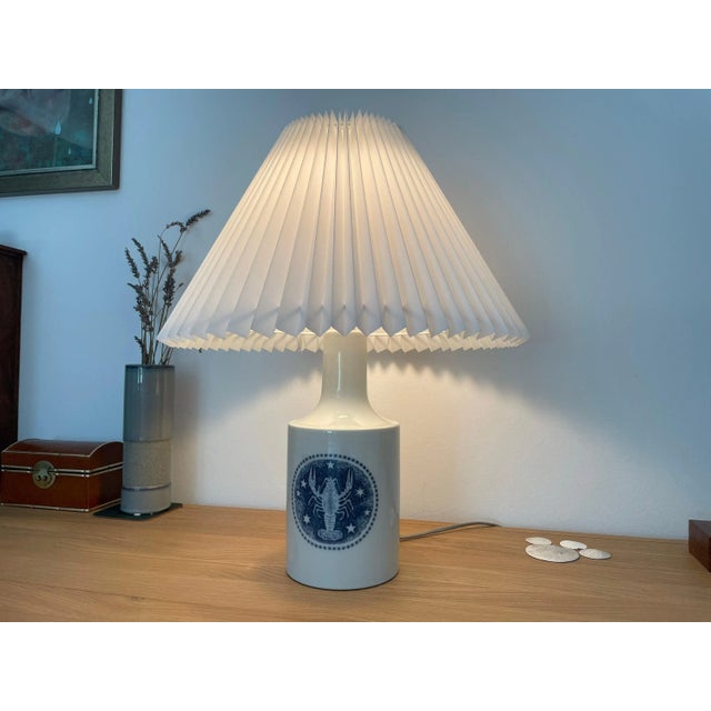 Danish Ceramic Table Lamp by Fog & Morup for Royal Copenhagen, 1970s For Sale - Image 10 of 11