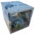 Mid Century Modern Marble Cube Smoked Glass Side End Table by Artedi, Italy For Sale - Image 12 of 12