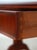 Brown English Leather Top Yew Wood Writing Desk For Sale - Image 8 of 17