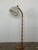 Mid-Century Modern Swedish Turned Pine Floor Lamp with Swan-Neck Arm, 1970s For Sale - Image 4 of 12