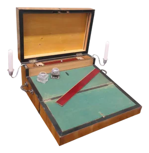 Antique Satinwood Traveling Lap Desk, 1790