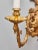 Rococo Wall Lamp in Bronze For Sale - Image 9 of 12