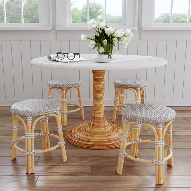 With its 18" seat height, this charming Butler Specialty Company dining stool is perfectly suited for casual seating at...