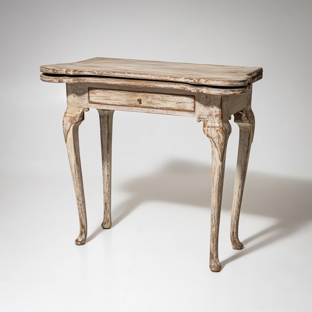 Antique English Game Table, 1800s For Sale - Image 3 of 9