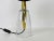 1960s Glass Table Lamp with Brass Shade, 1960s For Sale - Image 5 of 12