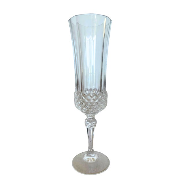 Longchamp Crystal Glasses by Cristal d'Arques, 1970, Set of 24 For Sale - Image 6 of 8
