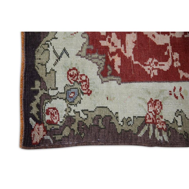 Oriental Hand Knotted Rug Turkish Anatolian 4'9" x 8'3" For Sale - Image 4 of 6