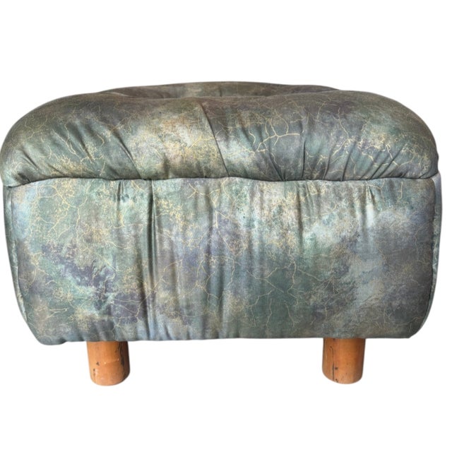 Vintage 1990s Restored Ottoman For Sale - Image 4 of 12