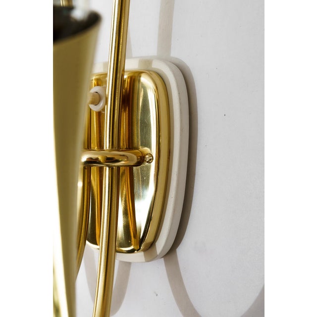 1960s Vintage Wall Lamps by Rupert Nikoll, 1960s, Set of 2 For Sale - Image 5 of 16