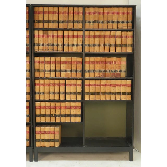 American Antique Law Library For Sale - Image 3 of 4