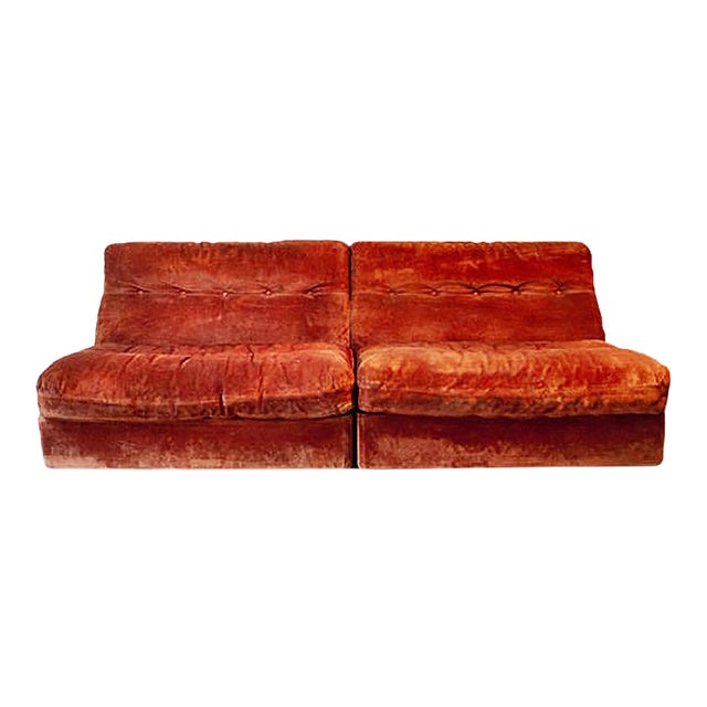 Set of Sofa Set by Antonello Mosca for Cinova Italia, Italy, 1960s For Sale