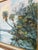 Vintage W. Flosier Tropical Florida Highwaymen Style Oil on Masonite Board – Framed For Sale - Image 13 of 16