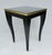 Donghia C.1980's "Essence," Square Occasional, Side, Satin Brass Gallery Satin Ebony Finish With Brushed Satin Brass Details For Sale - Image 9 of 18