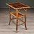 English 19th Century English Aesthetic Era Bamboo Table With Marquetry and Painted Detail For Sale - Image 3 of 10
