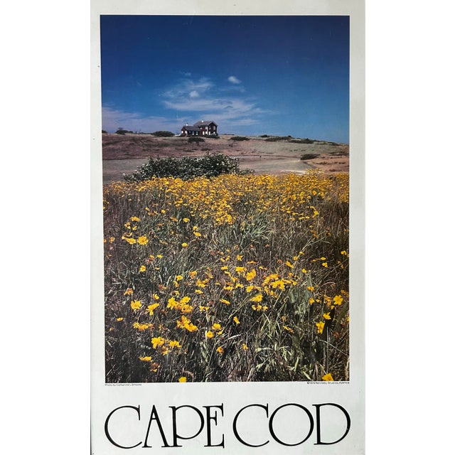 Vintage 1979 Kennedy Studios Poster of Cape Cod ~ Framed For Sale - Image 4 of 8